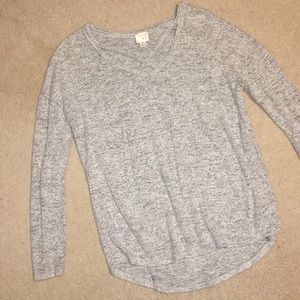 a•n•deway Gray Longsleeved Shirt Size XS